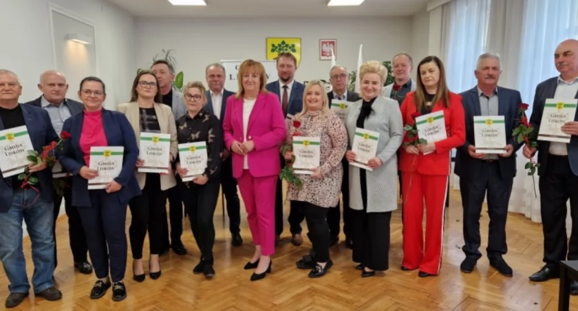 Zaświadczenia o wyborze wójta i radnych gminy Lisków wydane 
