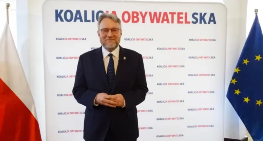 Piotr Łuszczykiewicz „5” na liście  KO w wyborach do Parlamentu Europejskiego