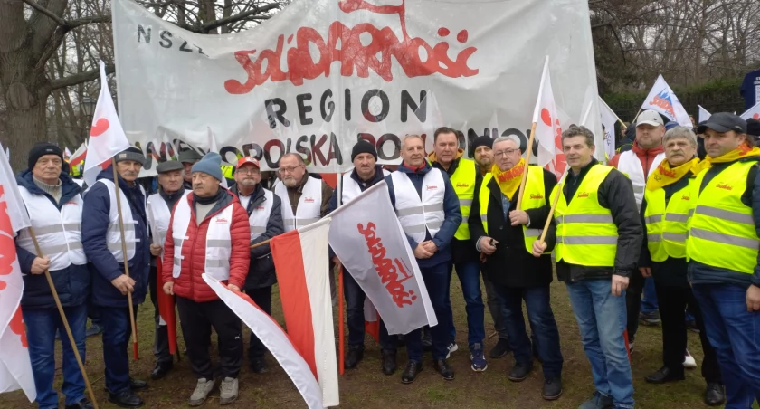 Precz z Zielonym Ładem! Wielki protest NSZZ Solidarność 