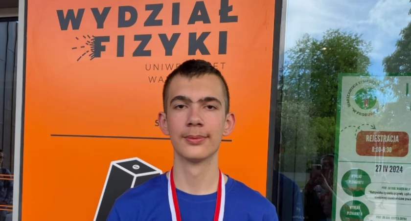Wielki sukces ucznia ze szkoły w Moskurni