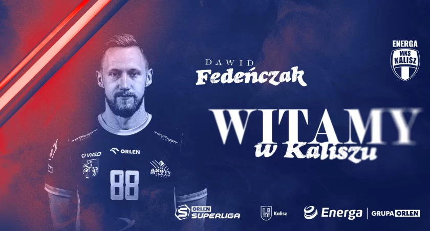 Z Azotów do Energi. Dawid Fedeńczak w Kaliszu