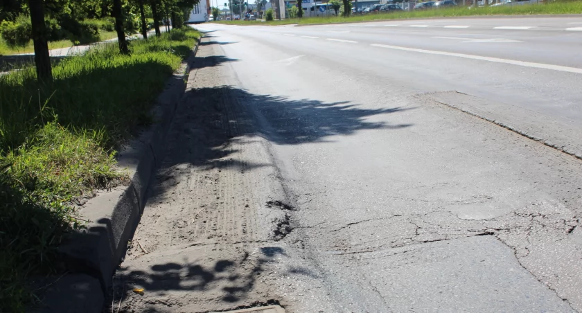 Znikną koleiny na Podmiejskiej