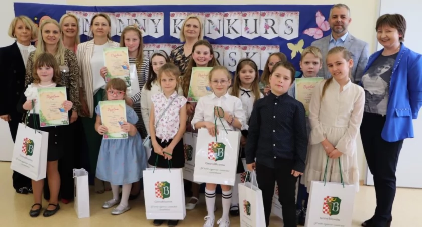Najlepsi recytatorzy wśród najmłodszych uczniów 