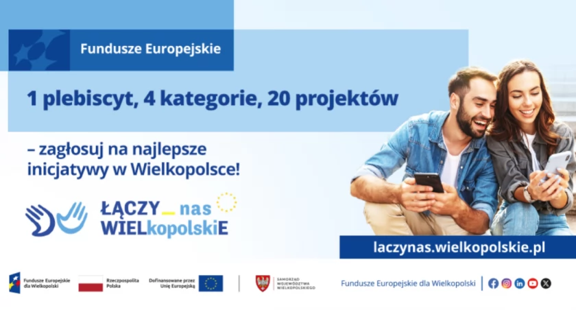 1 plebiscyt, 4 kategorie, 20 projektów – zagłosuj na najlepsze inicjatywy w Wielkopolsce!