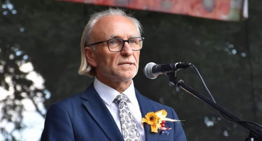 Krzysztof Nosal dziękuje za 17,5 lat współpracy gdy był Starostą Powiatu Kaliskiego