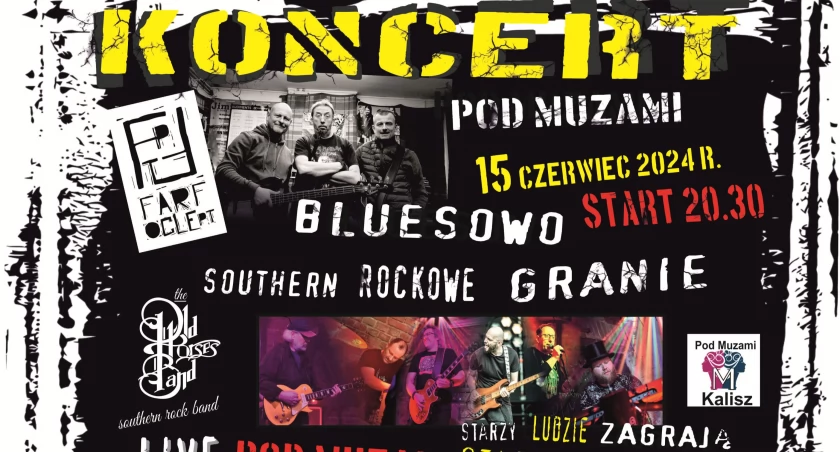 Starzy ludzie grają starą muzykę czyli koncert w Klubie Pod Muzami