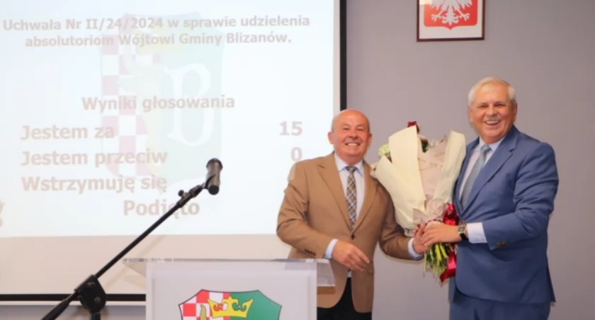 Absolutorium dla wójta gminy Blizanów 