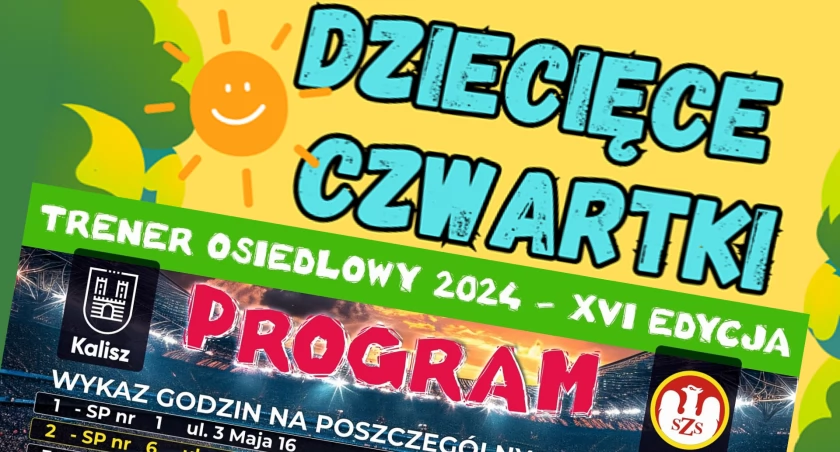 Dla najmłodszych atrakcje na wakacje. Programy UM Kalisz