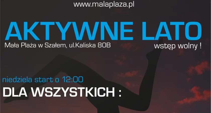 Moc weekendowych imprez aż do końca września na „Małej Plaży” w Szałem (od piątku do niedzieli)