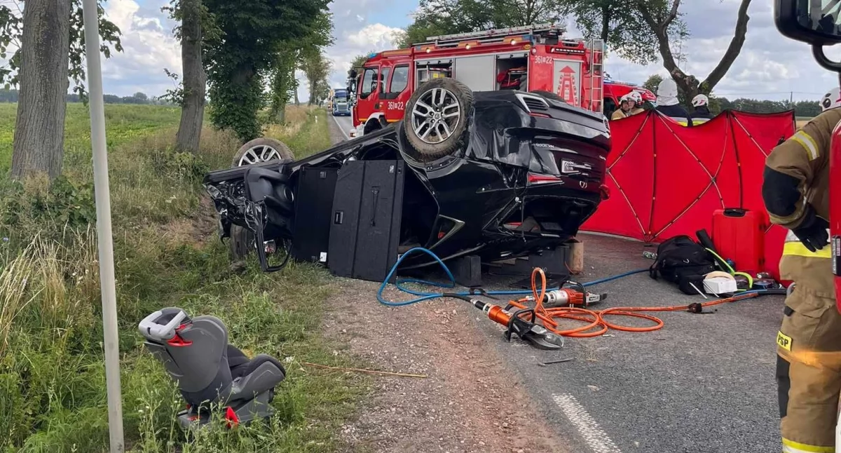 Tragiczna śmierć 33-letniego pielęgniarza z kaliskiego szpitala. Jego żona i dzieci ranne w wypadku