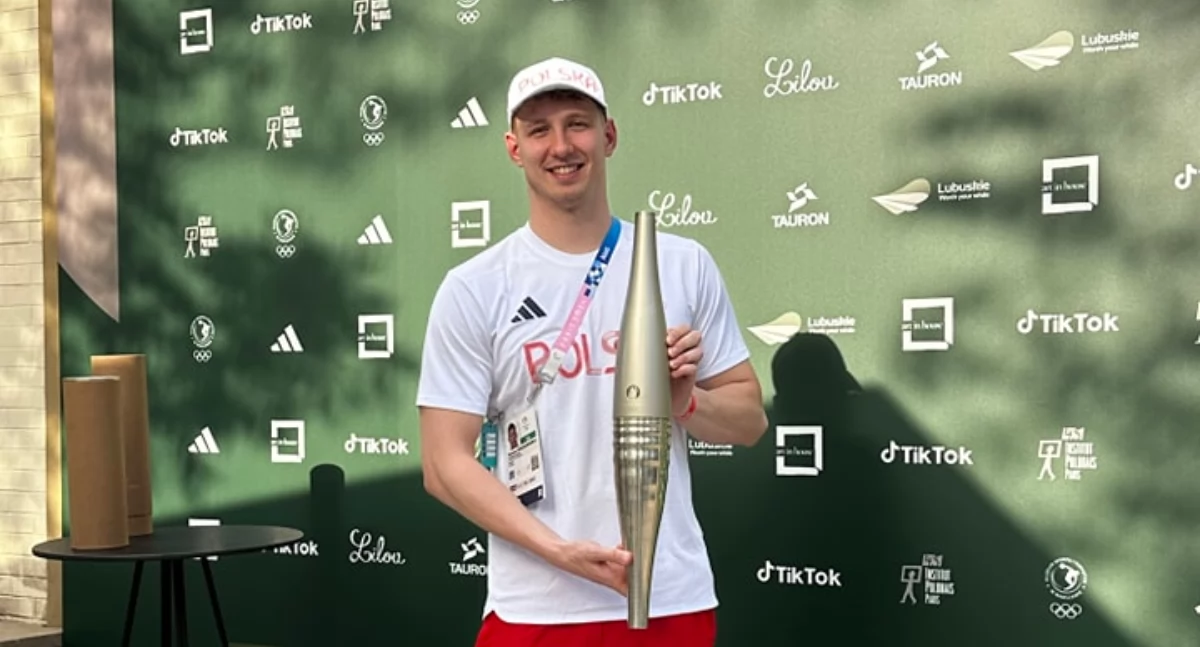 Bartek dziesiąty w olimpijskiej sztafecie