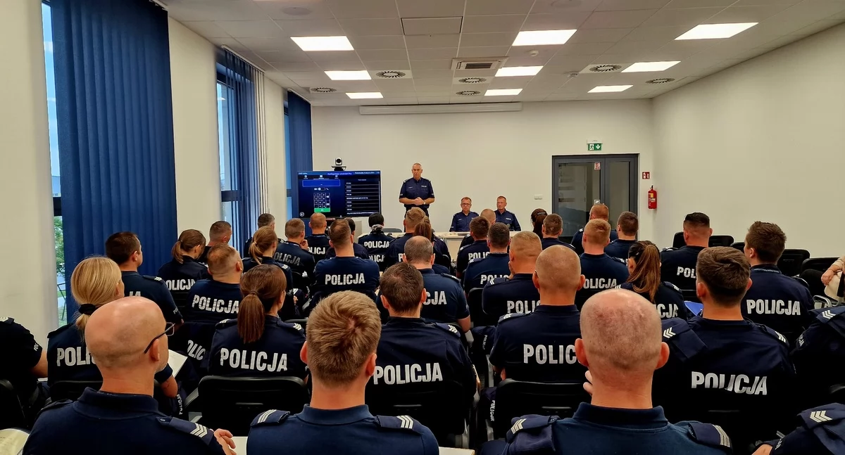 Policjanci z Wielkopolski szkolą się w Kaliszu