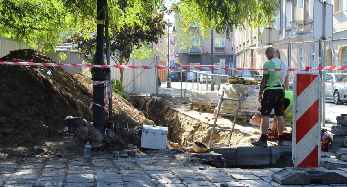 Kolejne odkrycie archeologiczne przy Parczewskiego