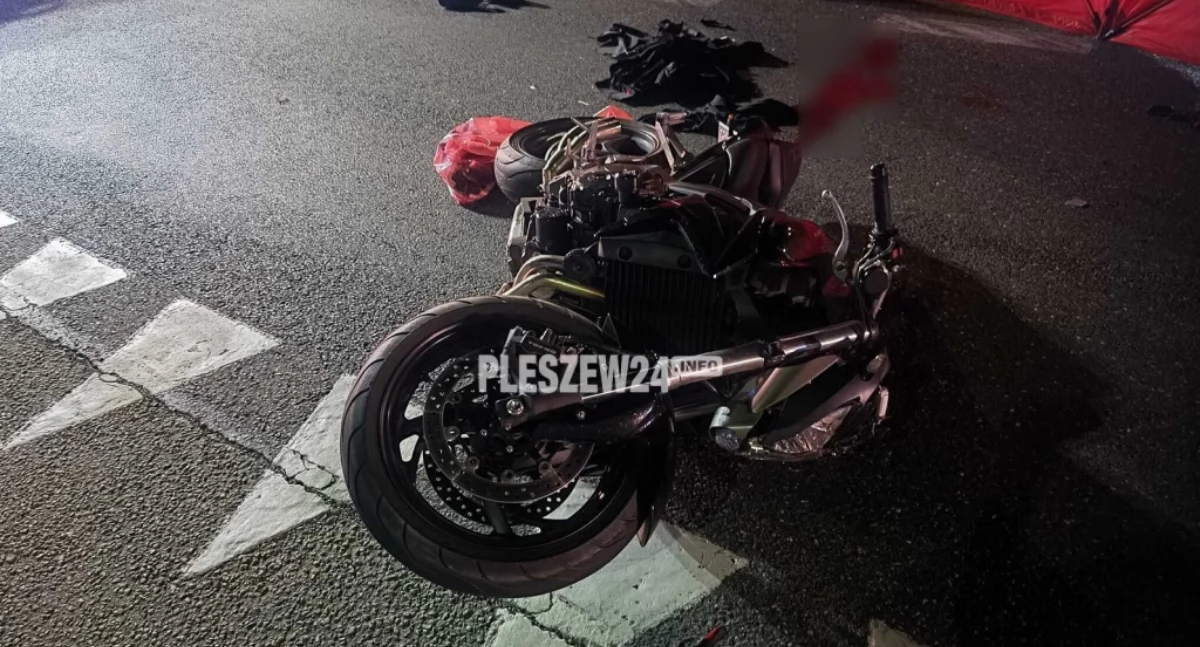 Kolejny motocyklista nie żyje – tragiczny wypadek w gminie Gołuchów