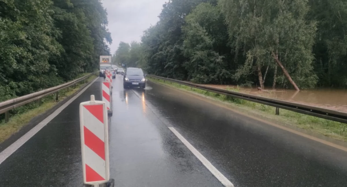 Uwaga kierowcy! Zamknięty ruch na Poznań od Ronda Solidarności w Kaliszu