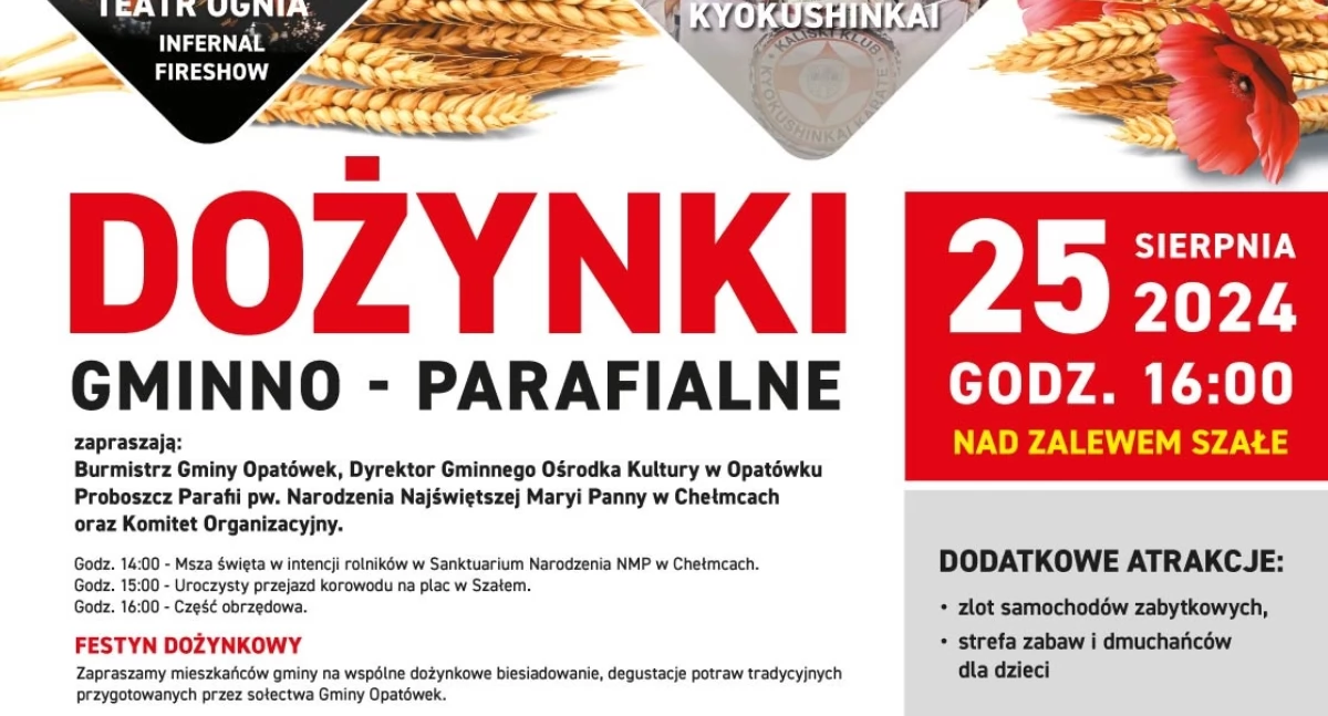 Dożynkowy maraton w powiecie kaliskim