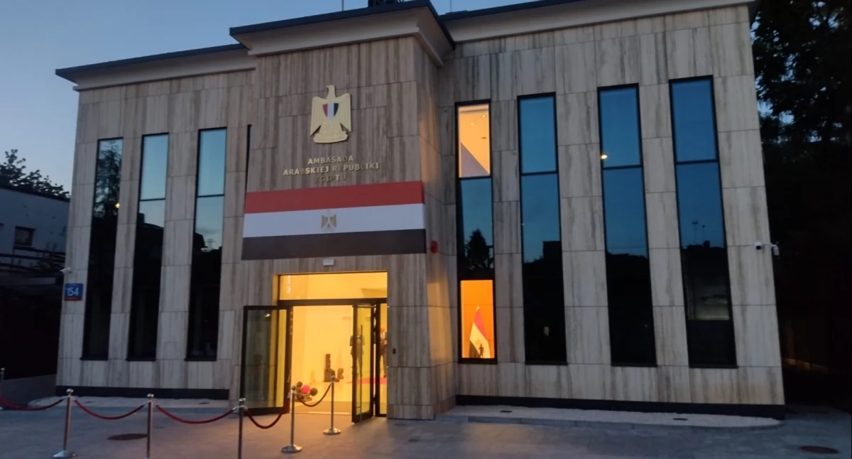 Nową Ambasadę Egiptu w Warszawie zbudowano według projektu Kaliszanina 