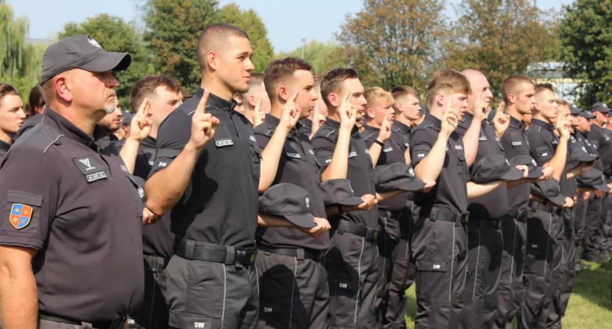 Ślubowanie w Kampusie Akademii Wymiaru Sprawiedliwości