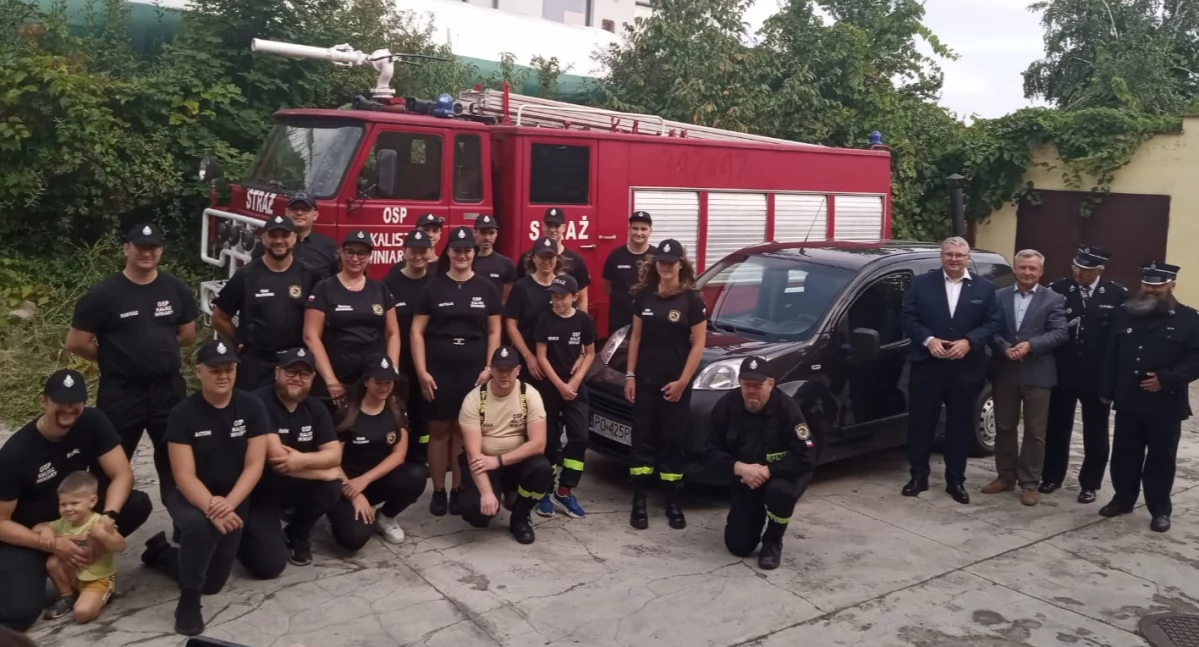 Samochód dla Ochotniczej Straży Pożarnej Kalisz-Winiary
