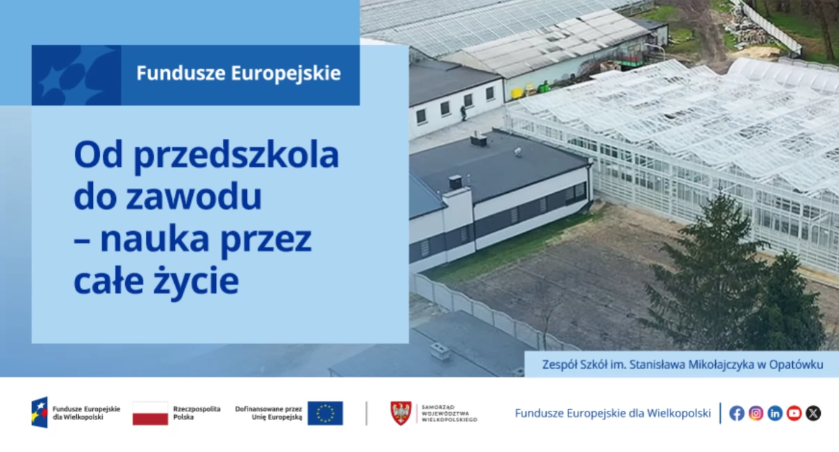 Od przedszkola do zawodu – nauka przez całe życie z Funduszami Europejskimi