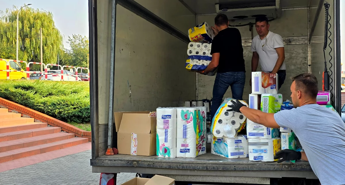 Transport darów z Kalisza wyruszył do Głuchołaz