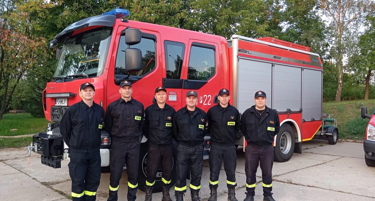 Kaliscy strażacy niosą pomoc powodzianom