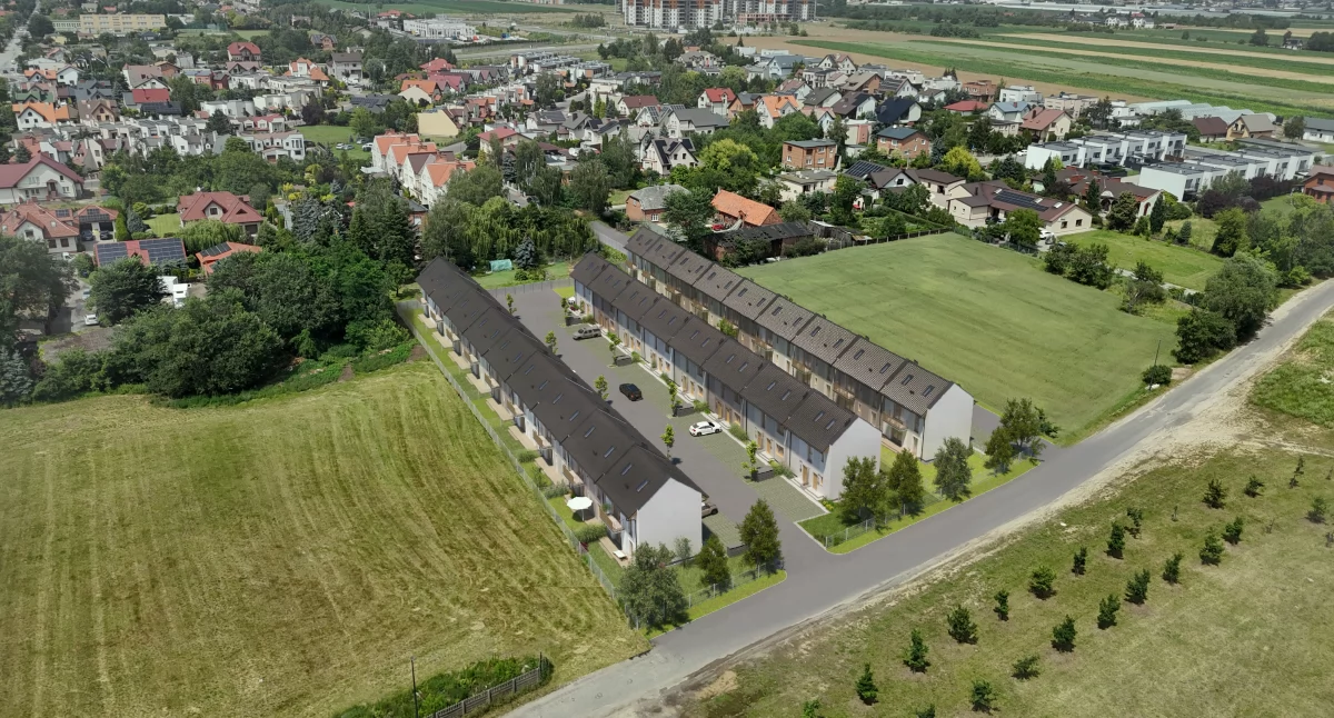 Kalisz: Powstaje nowe osiedle szeregowych domków dwulokalowych