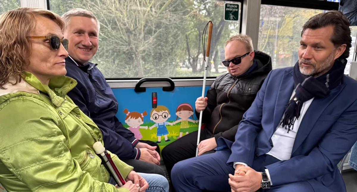 Miasto testuje aplikację pomagającą niewidomym