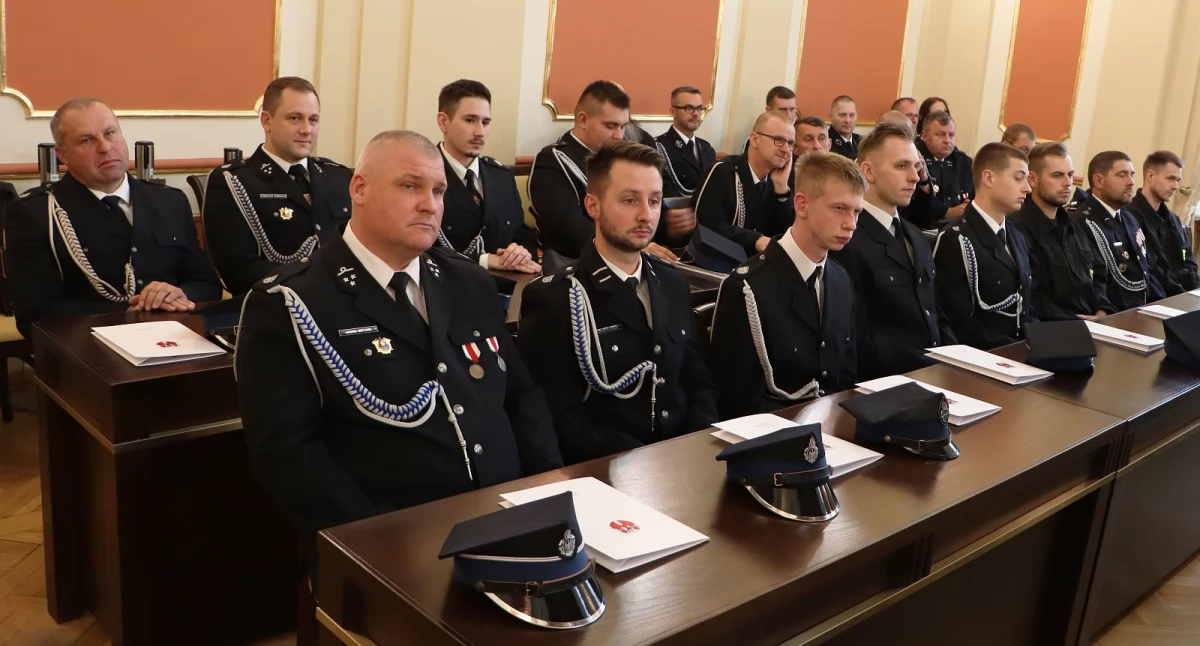 Podziękowania dla strażaków OSP