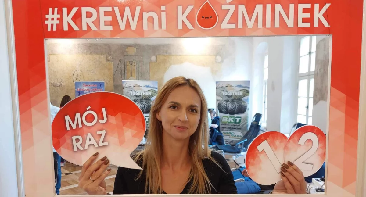 XV Akcja poboru krwi KREWni Koźminek 