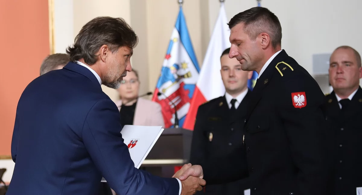 Prezydent podziękował strażakom