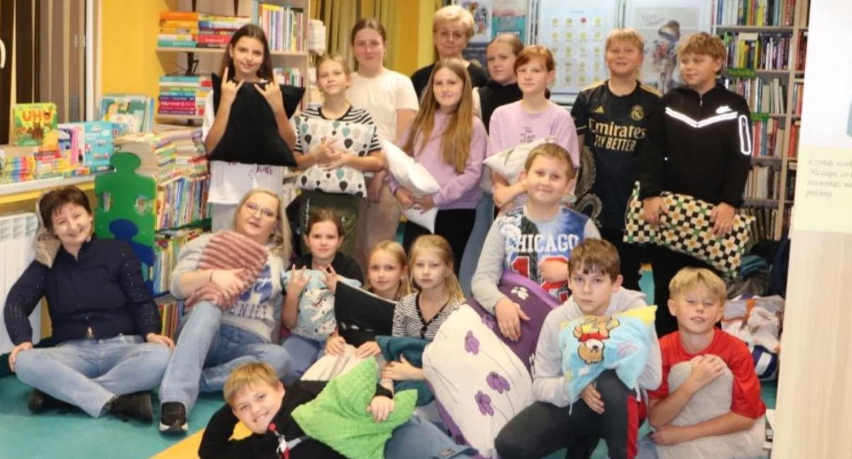 Nocne supermoce blizanowskiej biblioteki 