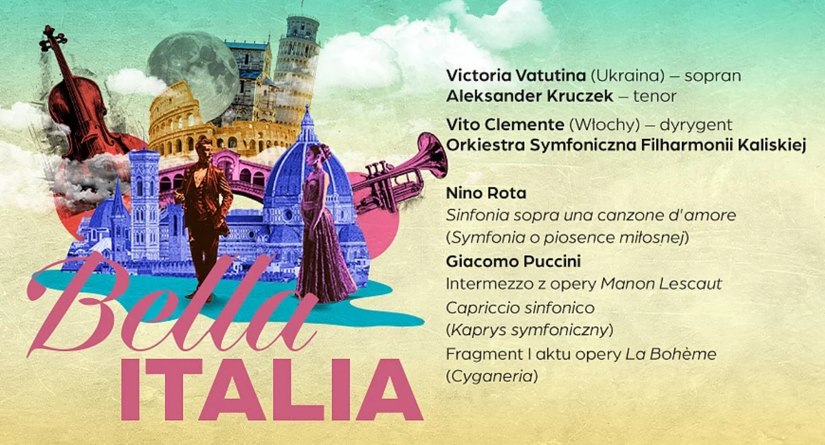 Wieczór muzyki włoskiej w Filharmonii Kaliskiej