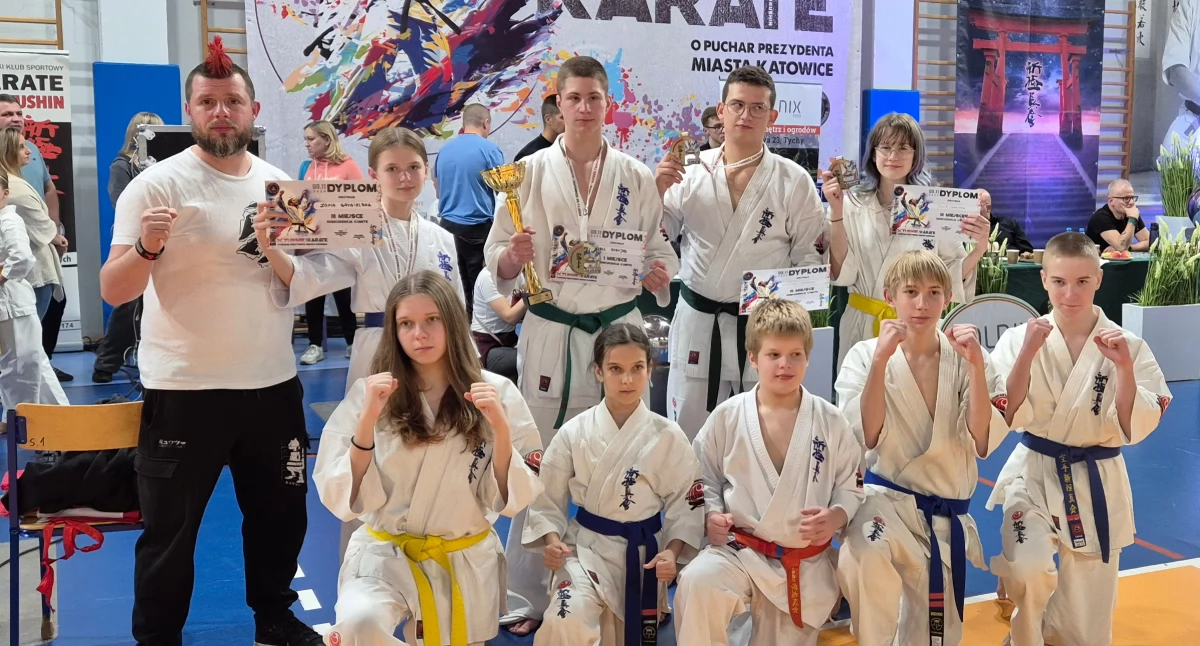 Karatecy na podium w Katowicach