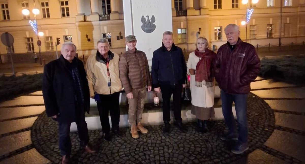 6. rocznica odsłonięcia  pomnika Marszałka Józefa Piłsudskiego