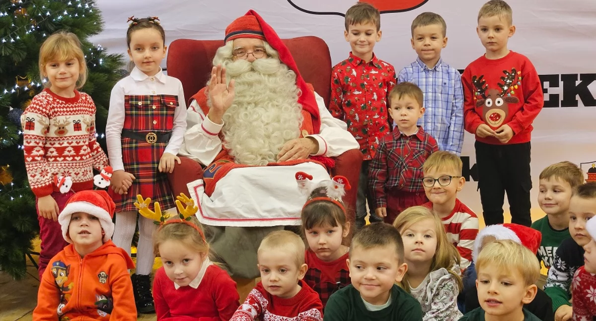 Do dzieci z gminy Opatówek przyjechał prawdziwy Mikołaj z Rovaniemi!