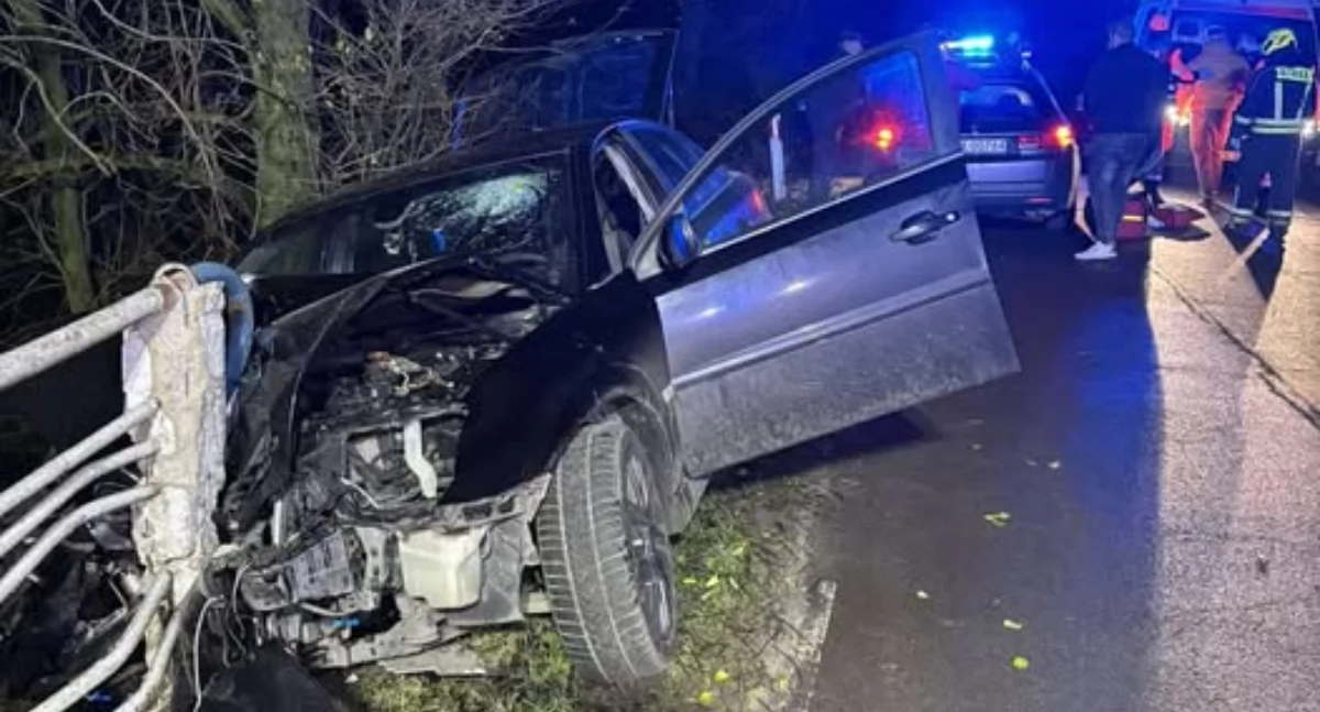 Wypadek w trakcie wyprzedzania