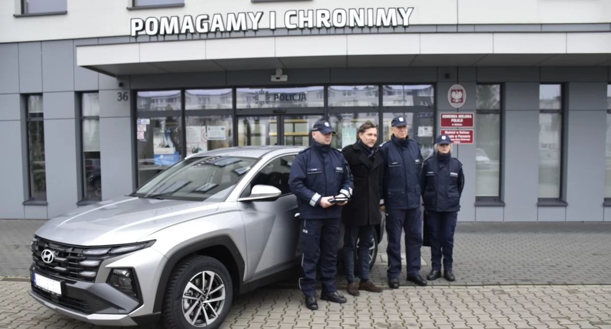Kaliska policja ma nowy radiowóz