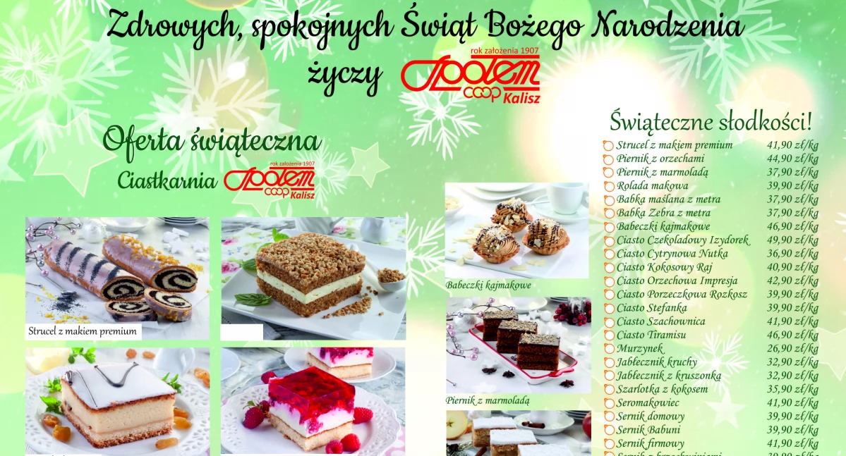Zdrowych, spokojnych Świąt Bożego Narodzenia życzy 