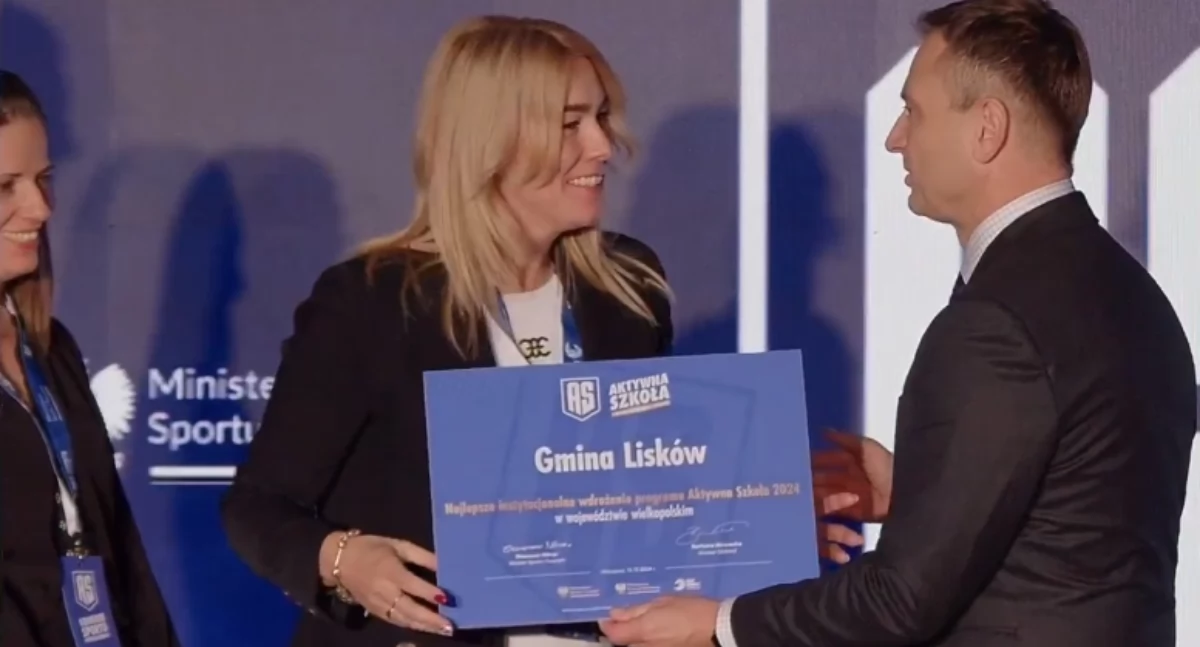 Gmina Lisków najlepsza w Wielkopolsce