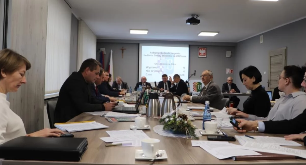 Budżet gminy Blizanów na 2025 rok uchwalony