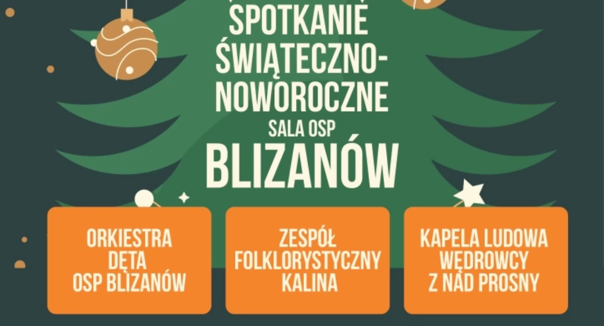 Koncerty świąteczno – noworoczne w gminie Blizanów