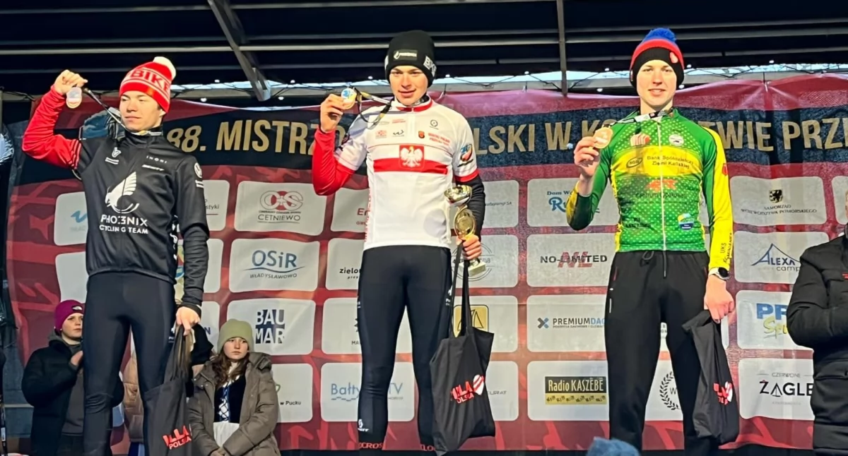 Przełajowe sukcesy kolarzy z Koźminka