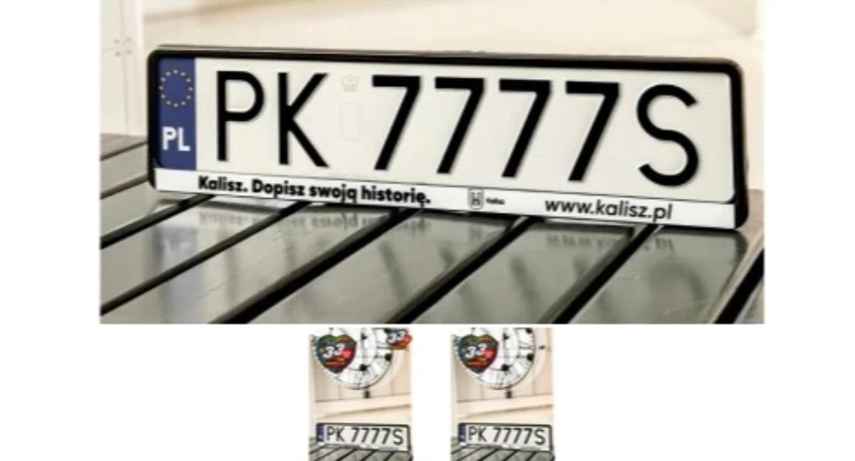 Zgadnij za ile wylicytowano tablicę rejstracyjną PK7777S, którą wystawił prezydent Kalisza