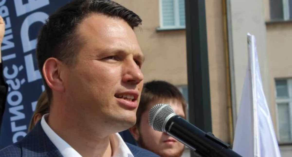 Sławomir Mentzen  w Kaliszu