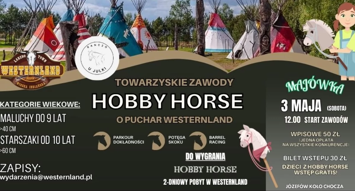 Towarzyskie zawody Hobby Horse o Puchar Westernland