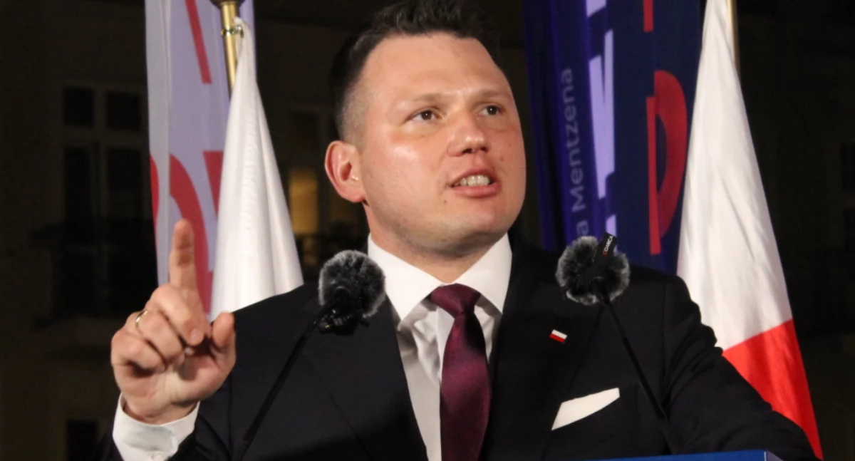Sławomir Mentzen ostrzega przed  imigrantami