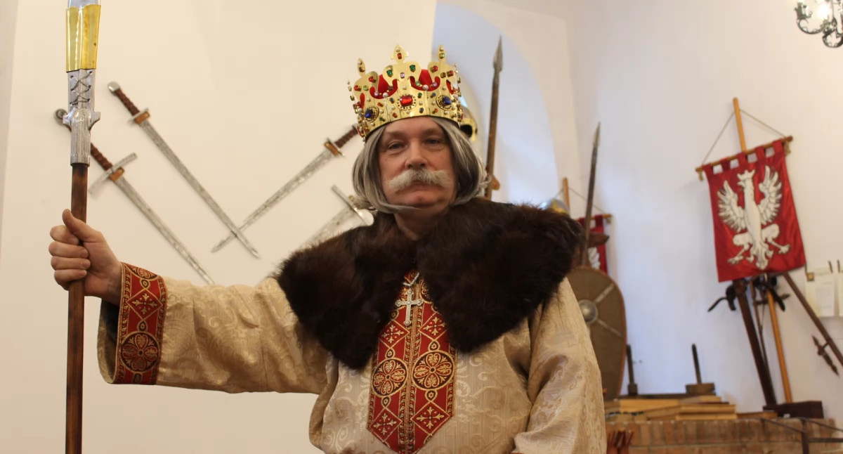 Król Bolesław Chrobry w Kaliszu czyli żywe lekcje historii