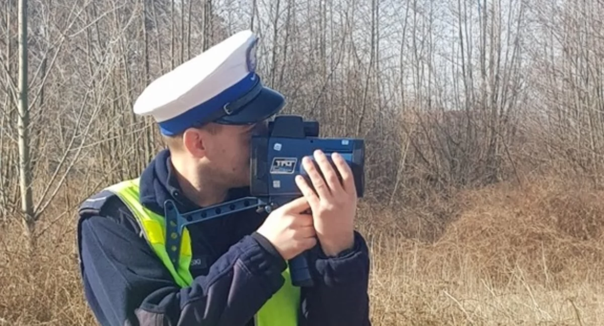 Tak spieszył się do pracy, że stracił prawo jazdy
