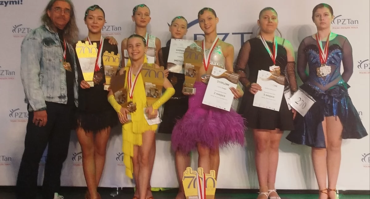 Tancerze wrócili z medalami i nominacjami na mistrzostwa świata